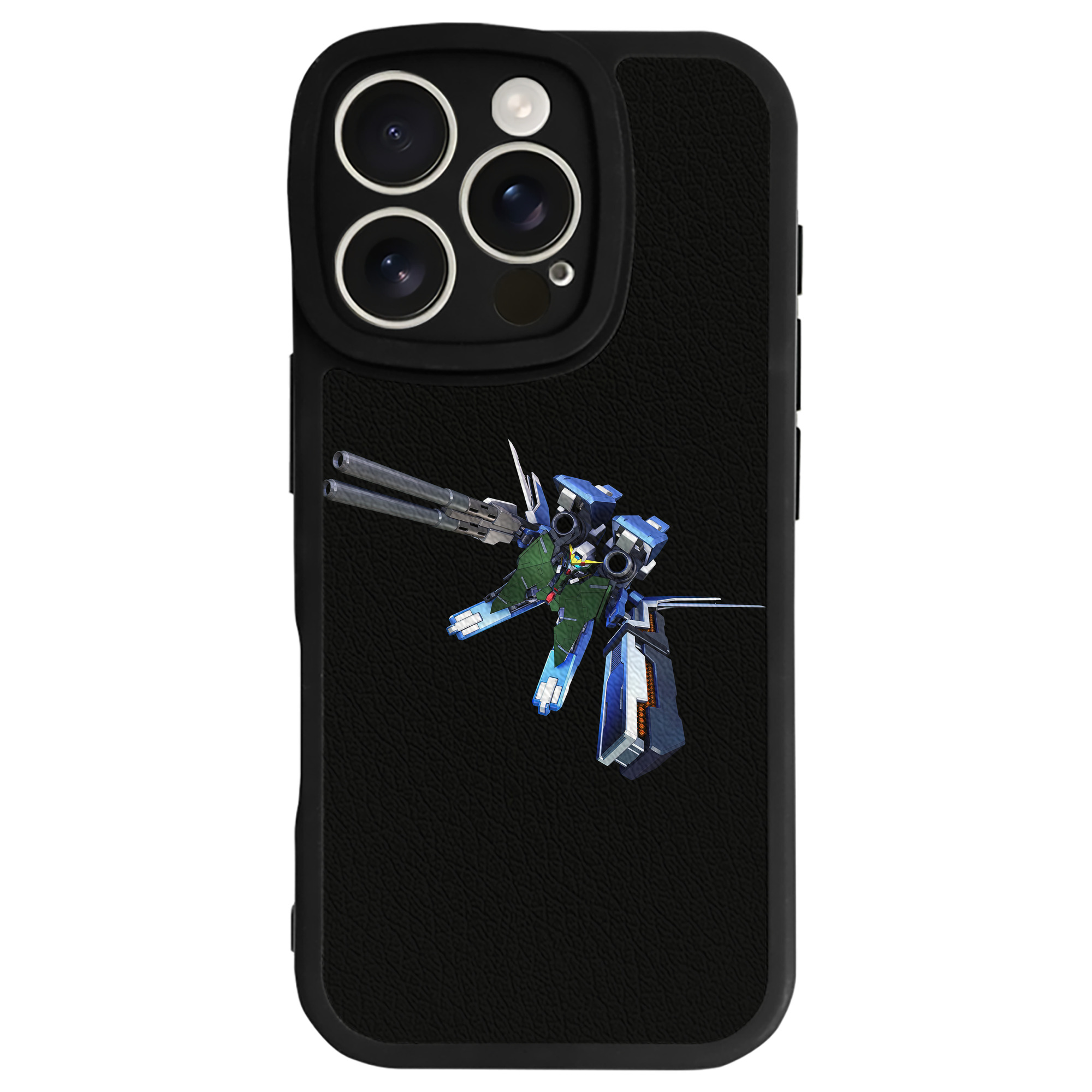（画像用） 機動戦士ガンダム Mobile Suit Gundam 【iPhone 16シリーズ対応】シリコンスマホケース（レザー調） 材質：シリコン